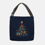 Xmas Tree Dice-None-Adjustable Tote-Bag-Vallina84