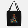 Xmas Tree Dice-None-Basic Tote-Bag-Vallina84