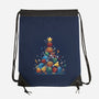 Xmas Tree Dice-None-Drawstring-Bag-Vallina84