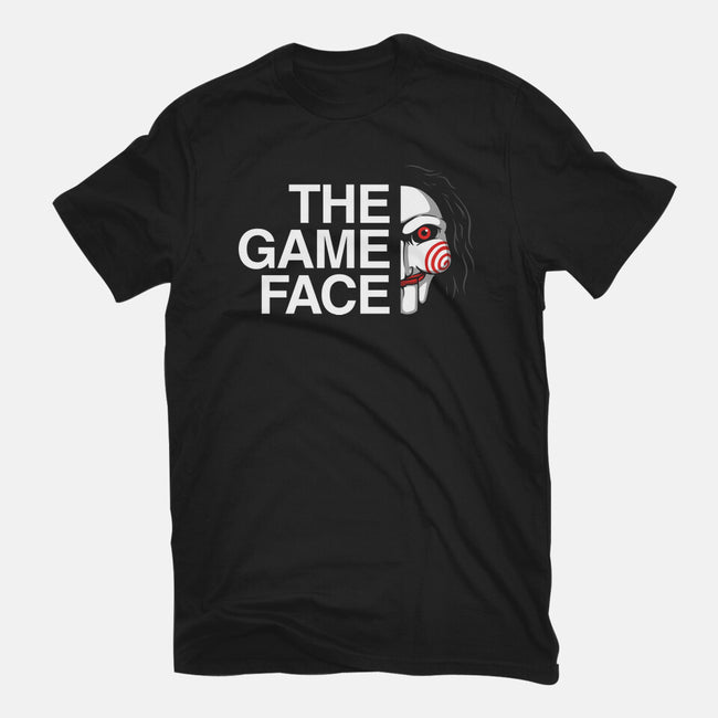 The Game Face-Womens-Fitted-Tee-jasesa