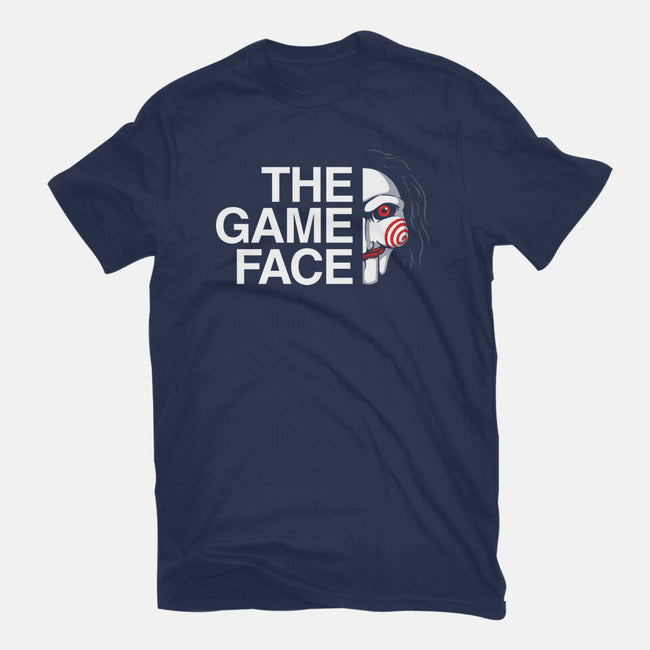The Game Face-Womens-Fitted-Tee-jasesa