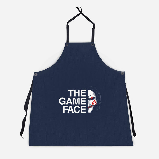 The Game Face-Unisex-Kitchen-Apron-jasesa