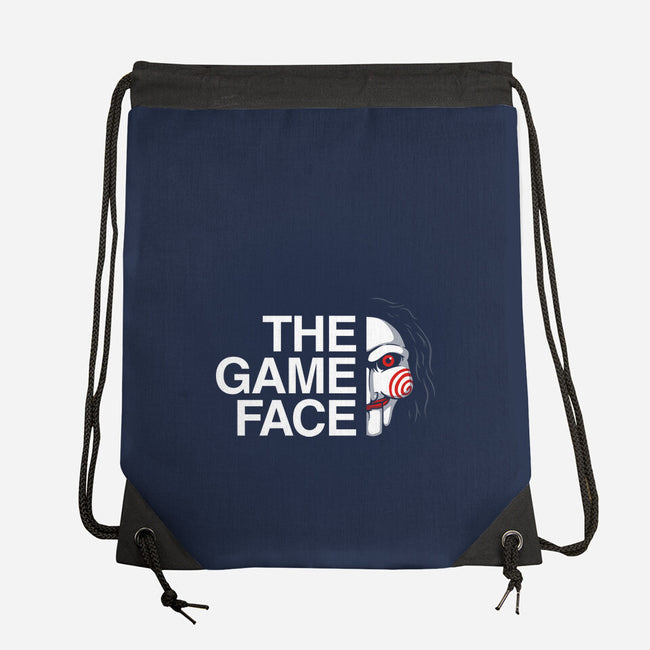 The Game Face-None-Drawstring-Bag-jasesa