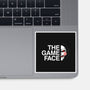 The Game Face-None-Glossy-Sticker-jasesa