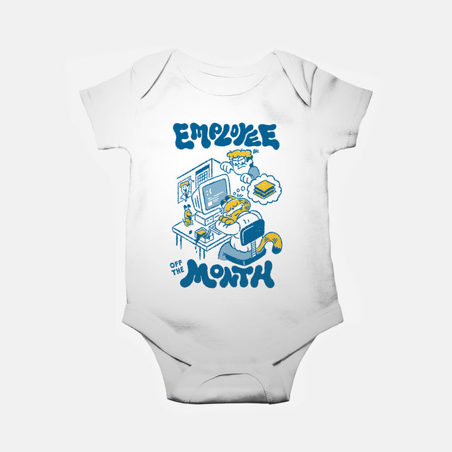 The Employee Of The Month-Baby-Basic-Onesie-Henrique Torres