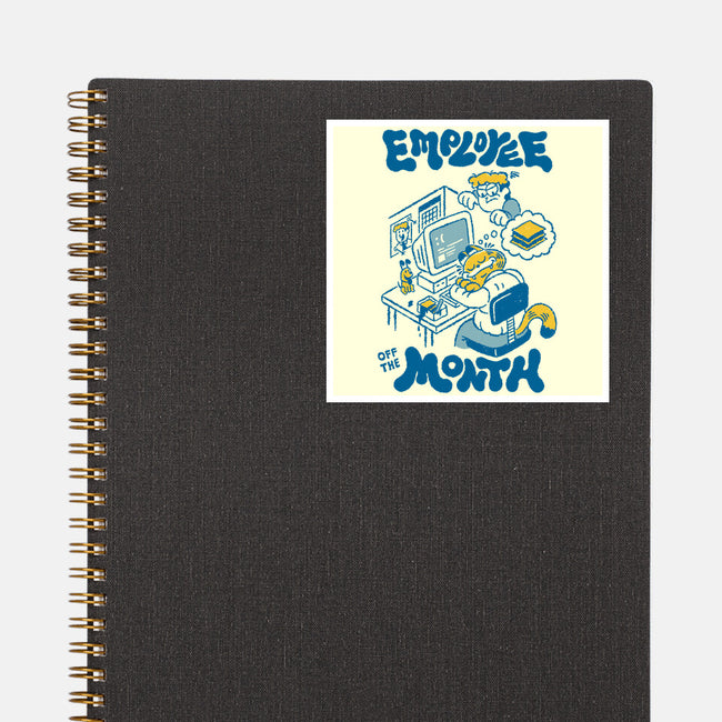 The Employee Of The Month-None-Glossy-Sticker-Henrique Torres