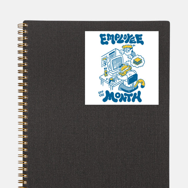 The Employee Of The Month-None-Glossy-Sticker-Henrique Torres