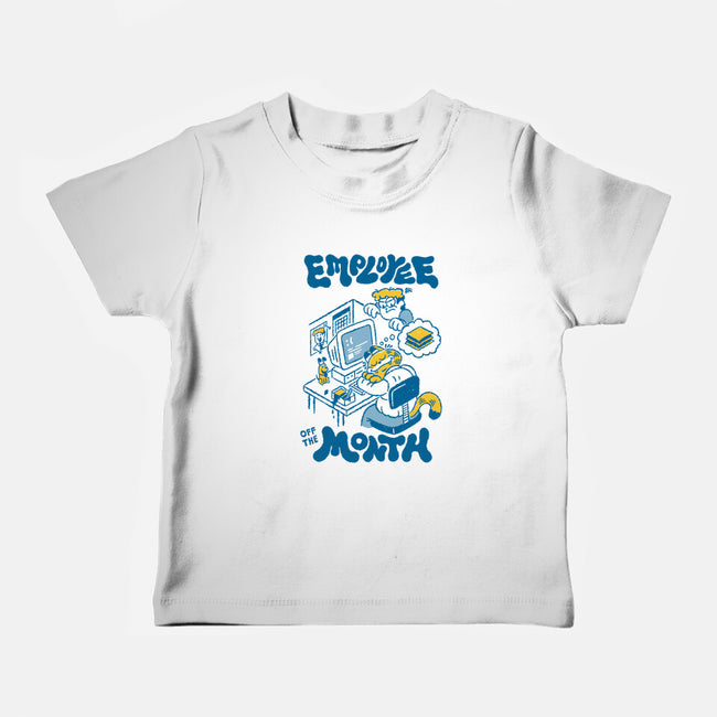 The Employee Of The Month-Baby-Basic-Tee-Henrique Torres