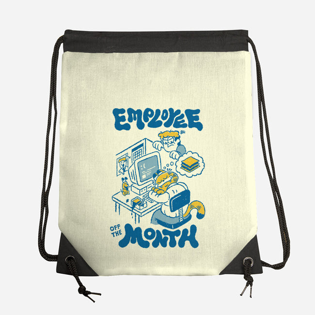 The Employee Of The Month-None-Drawstring-Bag-Henrique Torres