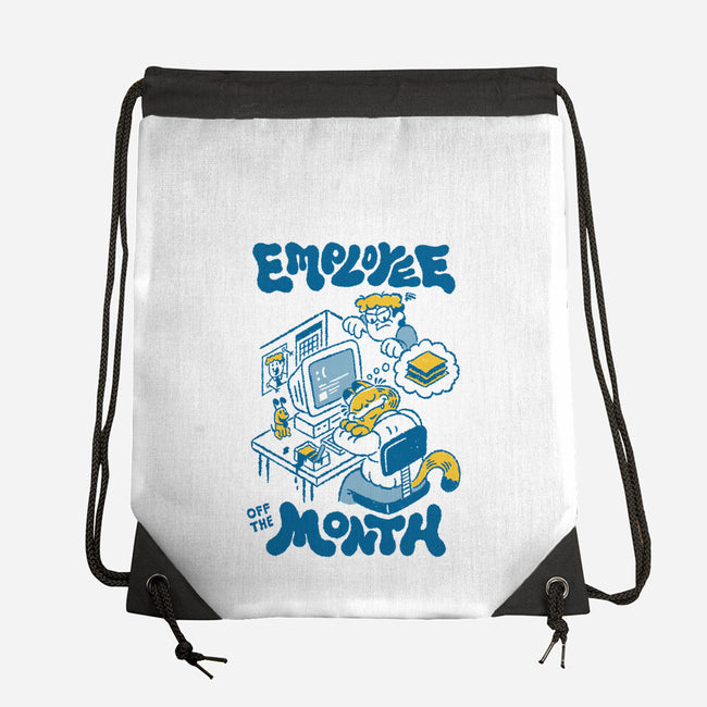 The Employee Of The Month-None-Drawstring-Bag-Henrique Torres