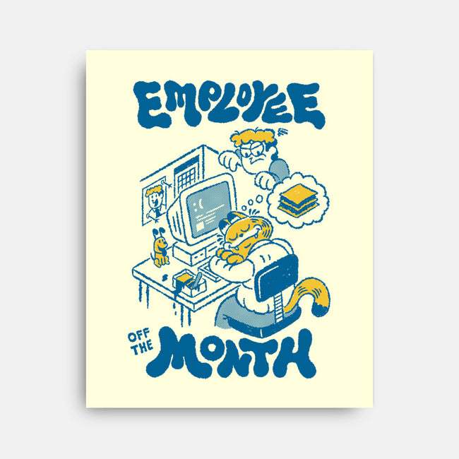 The Employee Of The Month-None-Stretched-Canvas-Henrique Torres