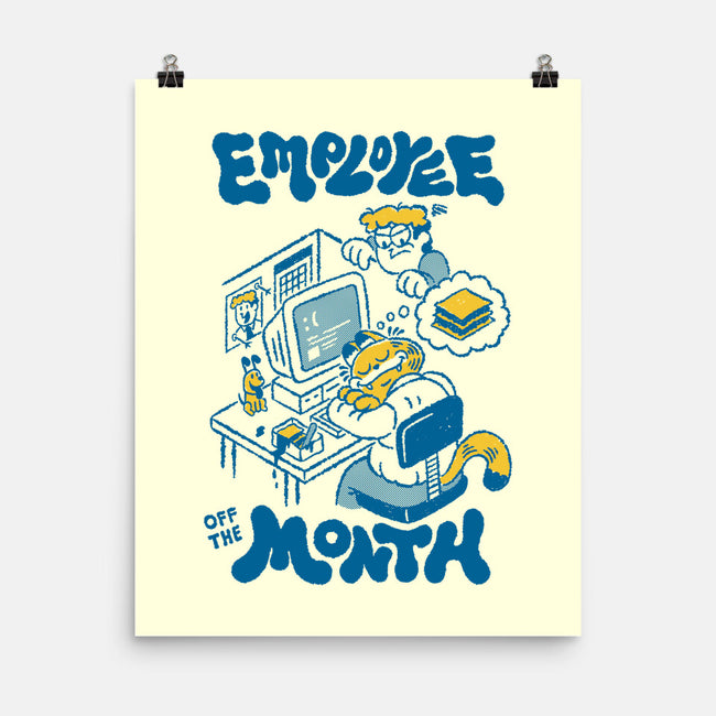 The Employee Of The Month-None-Matte-Poster-Henrique Torres