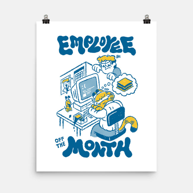 The Employee Of The Month-None-Matte-Poster-Henrique Torres