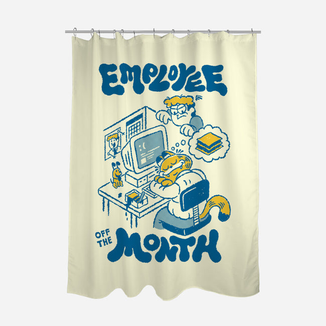 The Employee Of The Month-None-Polyester-Shower Curtain-Henrique Torres