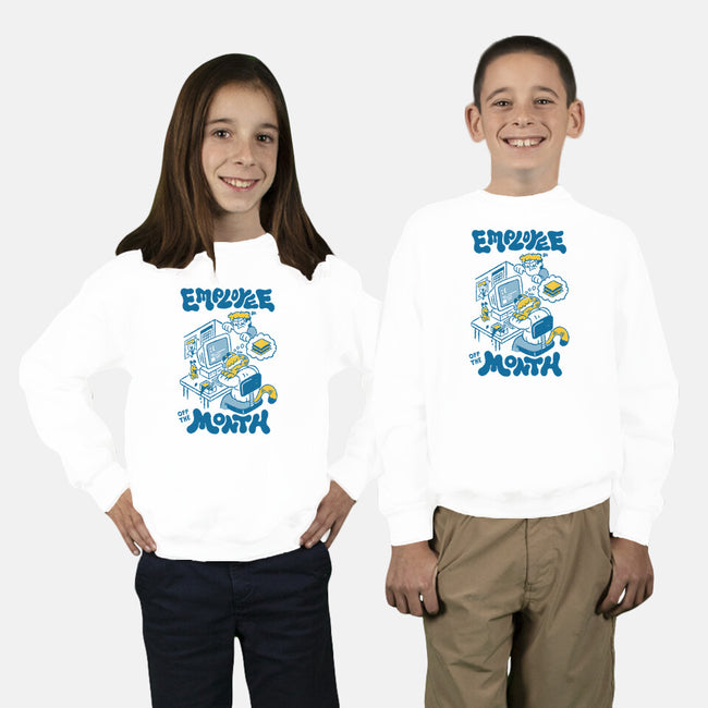 The Employee Of The Month-Youth-Crew Neck-Sweatshirt-Henrique Torres