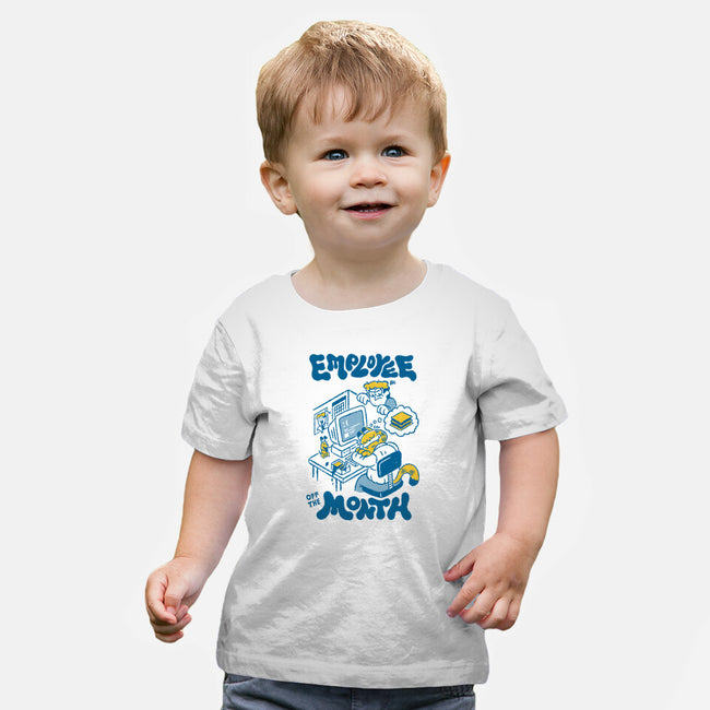 The Employee Of The Month-Baby-Basic-Tee-Henrique Torres