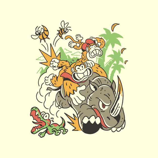 Jungle Rush-None-Basic Tote-Bag-Henrique Torres