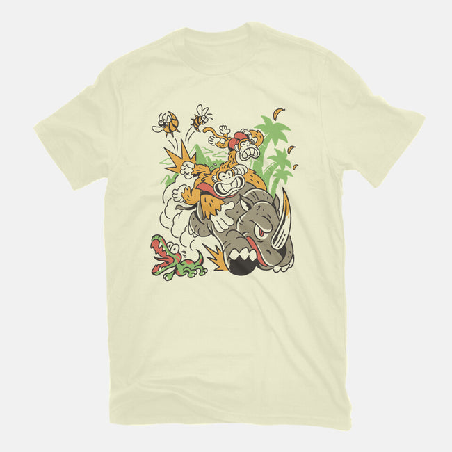 Jungle Rush-Mens-Basic-Tee-Henrique Torres