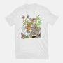 Jungle Rush-Womens-Fitted-Tee-Henrique Torres
