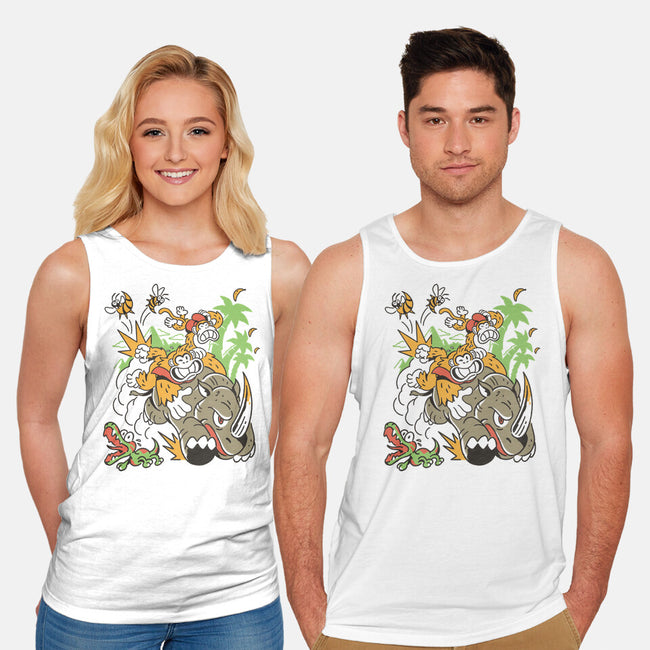 Jungle Rush-Unisex-Basic-Tank-Henrique Torres