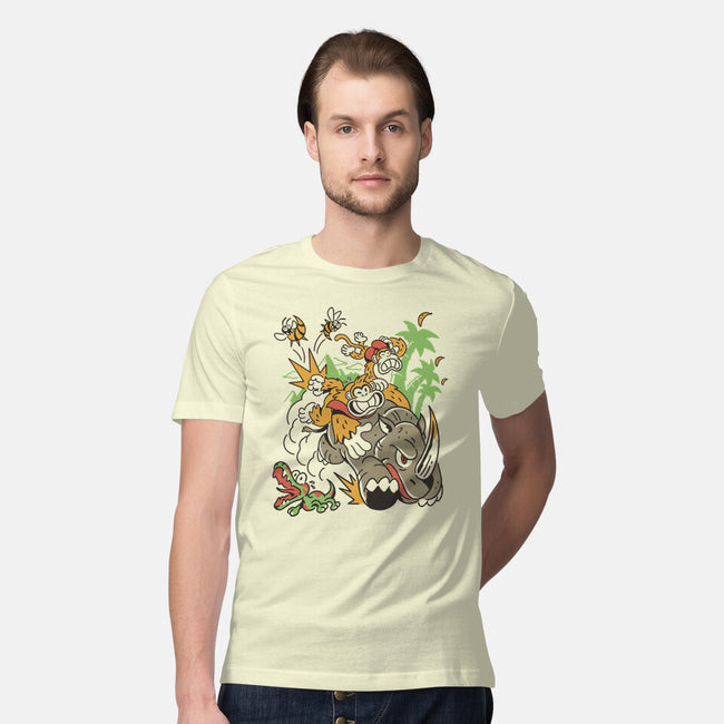 Jungle Rush-Mens-Premium-Tee-Henrique Torres