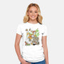 Jungle Rush-Womens-Fitted-Tee-Henrique Torres