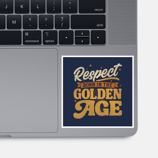 Golden Age-None-Glossy-Sticker-Popnotic