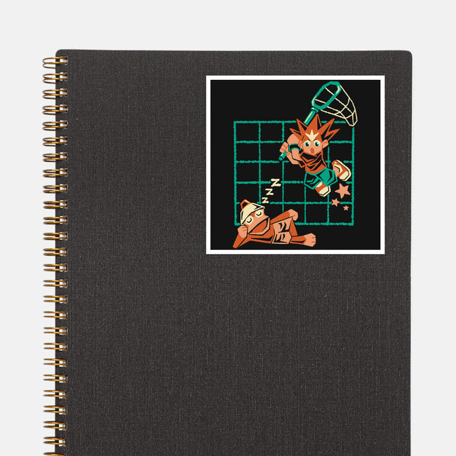 Easy Catch-None-Glossy-Sticker-Henrique Torres