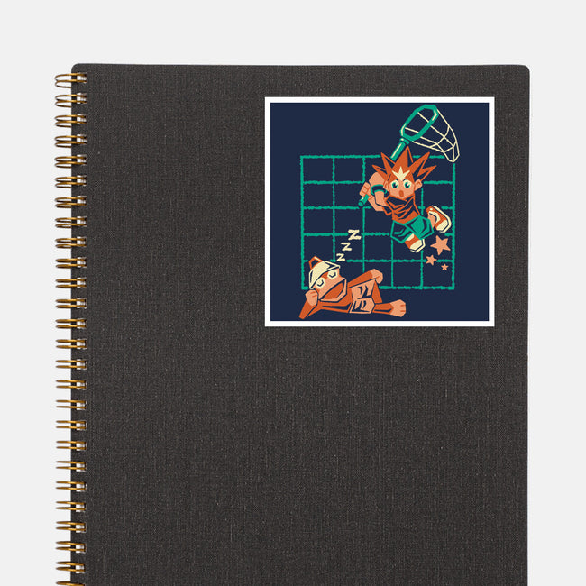 Easy Catch-None-Glossy-Sticker-Henrique Torres