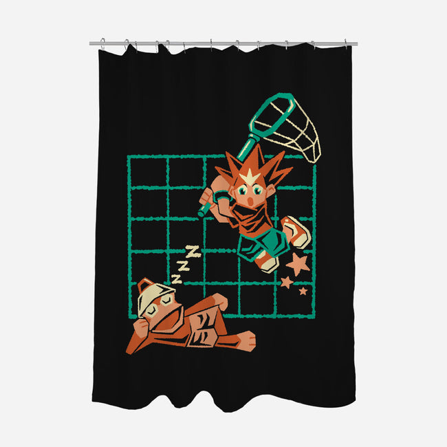 Easy Catch-None-Polyester-Shower Curtain-Henrique Torres