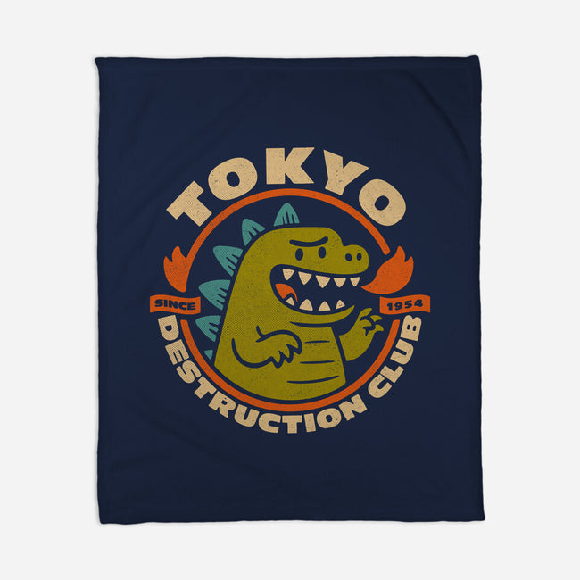 Tokyo Destruction Club-None-Fleece-Blanket-Popnotic