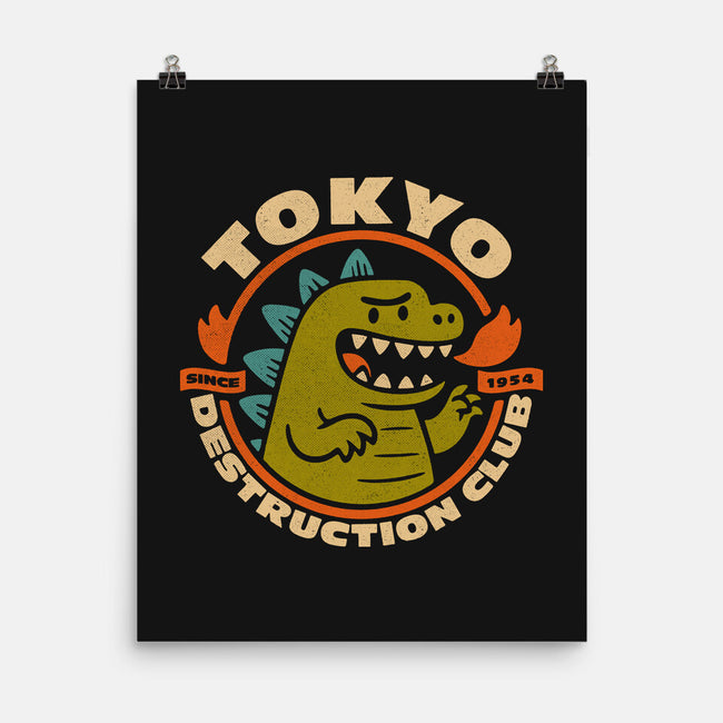 Tokyo Destruction Club-None-Matte-Poster-Popnotic