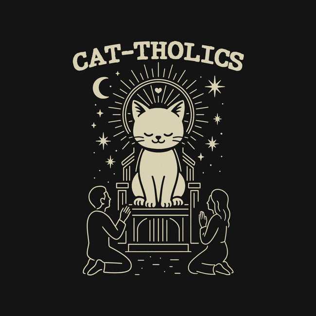 Cattholics-Unisex-Crew Neck-Sweatshirt-fanfabio