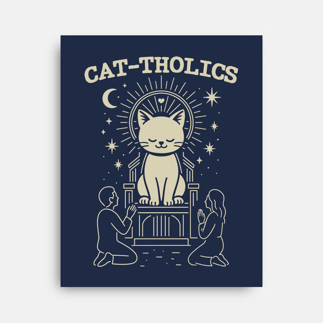 Cattholics-None-Stretched-Canvas-fanfabio