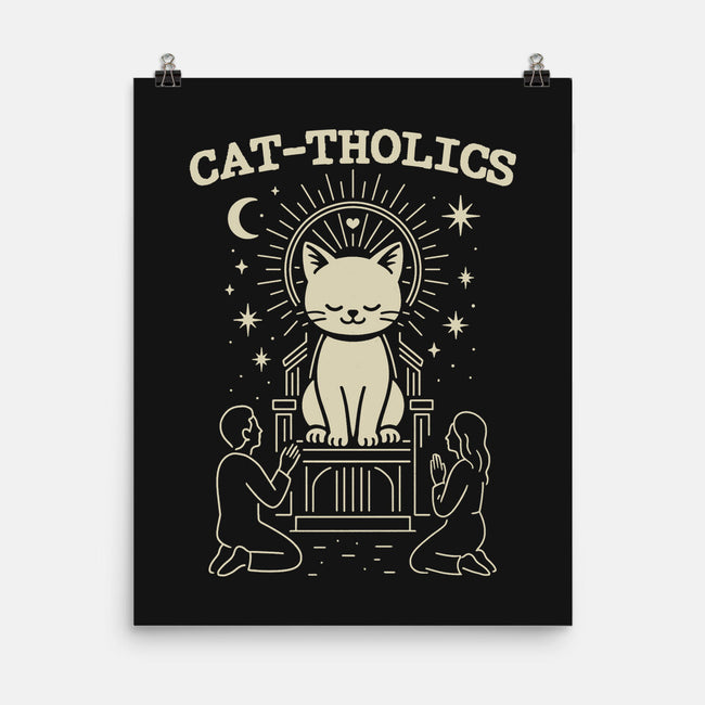 Cattholics-None-Matte-Poster-fanfabio