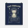 Cattholics-None-Matte-Poster-fanfabio
