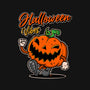 Halloween Retro Vibes-Womens-Fitted-Tee-FernandoSala