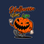 Halloween Retro Vibes-Mens-Heavyweight-Tee-FernandoSala