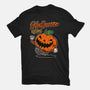 Halloween Retro Vibes-Womens-Fitted-Tee-FernandoSala