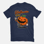 Halloween Retro Vibes-Womens-Fitted-Tee-FernandoSala