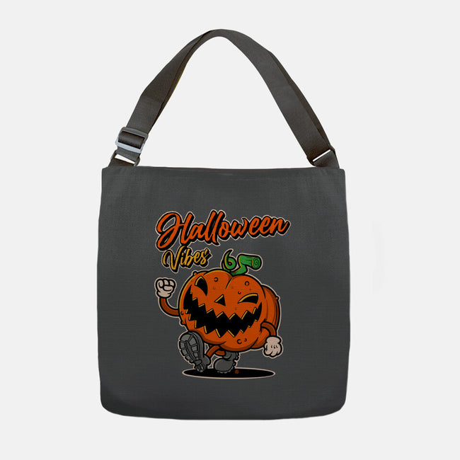 Halloween Retro Vibes-None-Adjustable Tote-Bag-FernandoSala