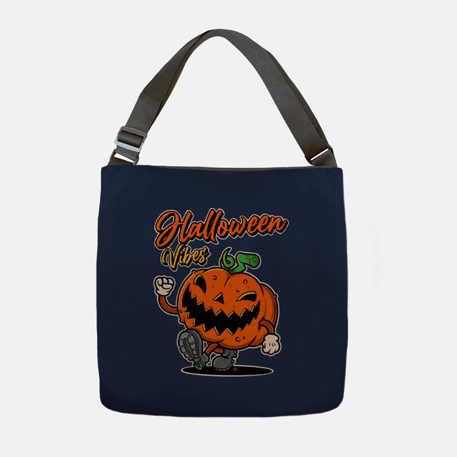 Halloween Retro Vibes-None-Adjustable Tote-Bag-FernandoSala