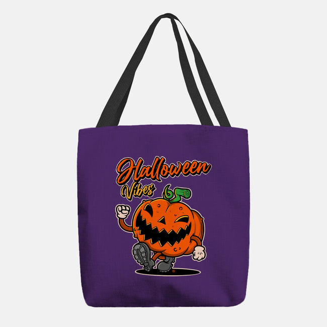 Halloween Retro Vibes-None-Basic Tote-Bag-FernandoSala