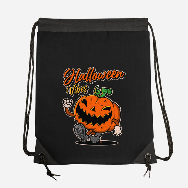 Halloween Retro Vibes-None-Drawstring-Bag-FernandoSala