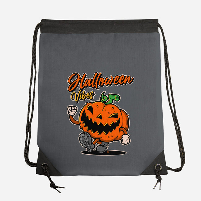 Halloween Retro Vibes-None-Drawstring-Bag-FernandoSala