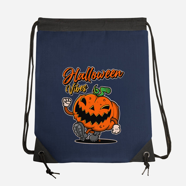 Halloween Retro Vibes-None-Drawstring-Bag-FernandoSala