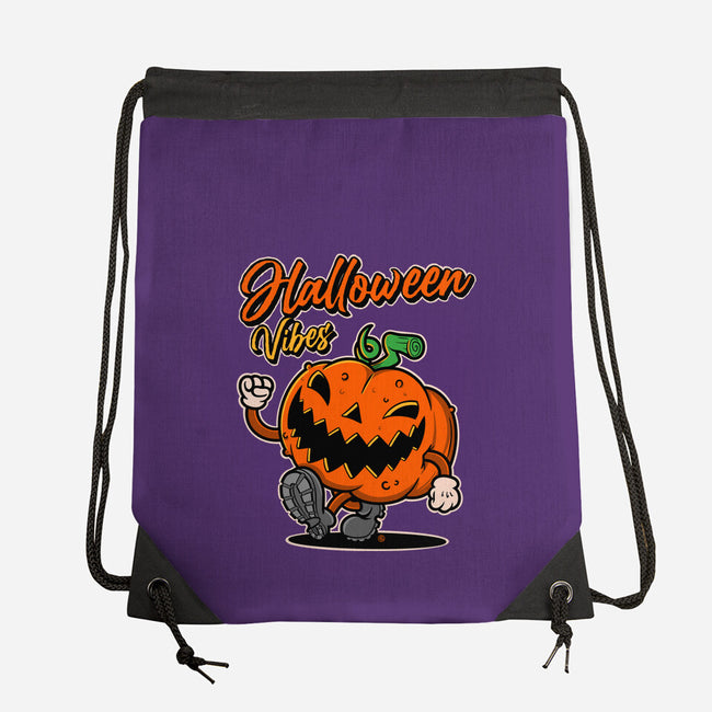 Halloween Retro Vibes-None-Drawstring-Bag-FernandoSala