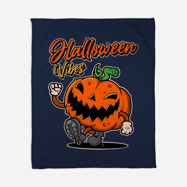 Halloween Retro Vibes-None-Fleece-Blanket-FernandoSala