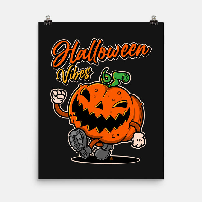Halloween Retro Vibes-None-Matte-Poster-FernandoSala