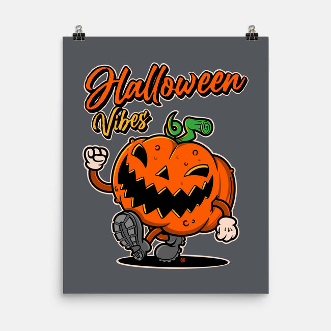 Halloween Retro Vibes-None-Matte-Poster-FernandoSala